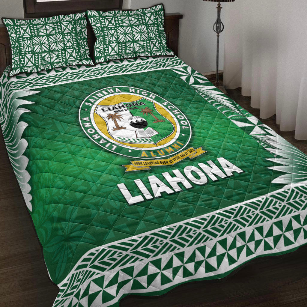 Tonga Liahona High School Quilt Bed Set Simplified Version