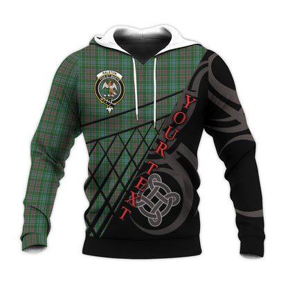 Printivon Ralston 02 Knitted Hoodie Pattern Celtic Custom Text