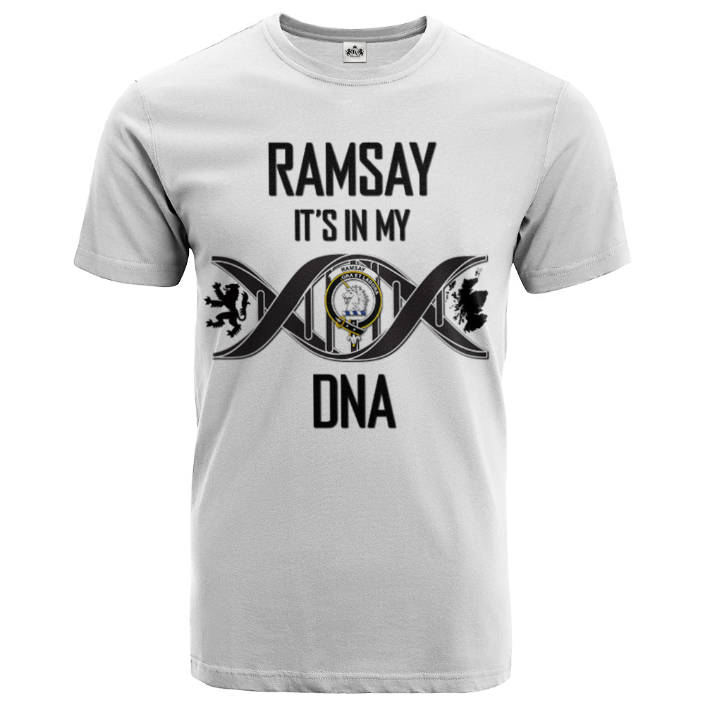 Printivon Ramsay Clan DNA In Me Crest T Shirt