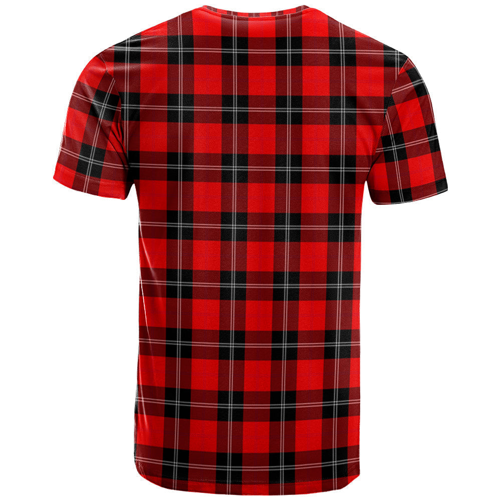 Printivon Ramsay Modern Clan DNA In Me Tartan Crest T Shirt