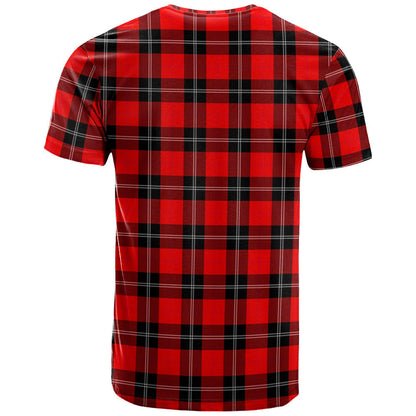 Printivon Ramsay Modern Clan DNA In Me Tartan Crest T Shirt