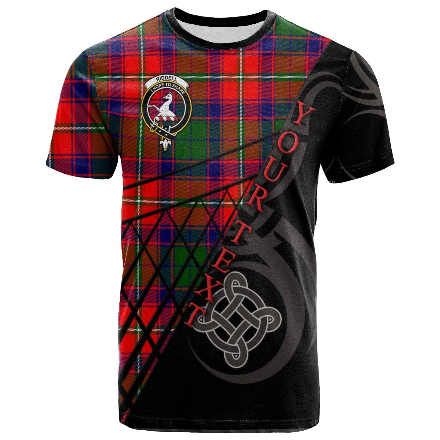 Printivon Riddell T Shirt Pattern Celtic 