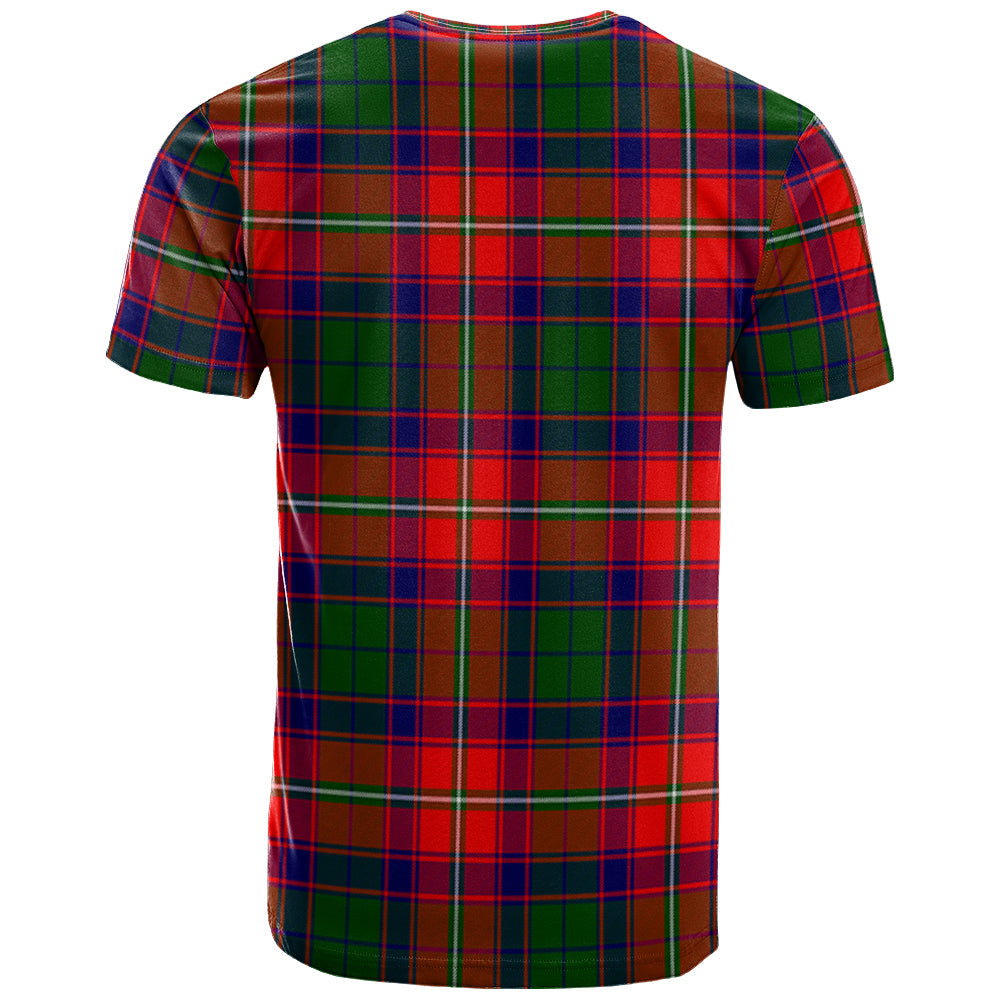 Printivon Riddell Clan DNA In Me Tartan Crest T Shirt