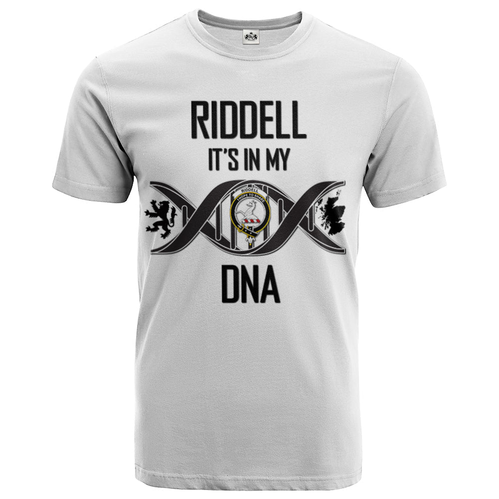 Printivon Riddell Clan DNA In Me Crest T Shirt