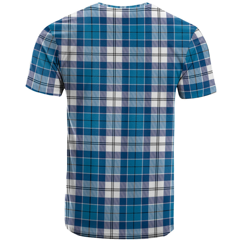 Printivon Roberton Clan DNA In Me Tartan Crest T Shirt