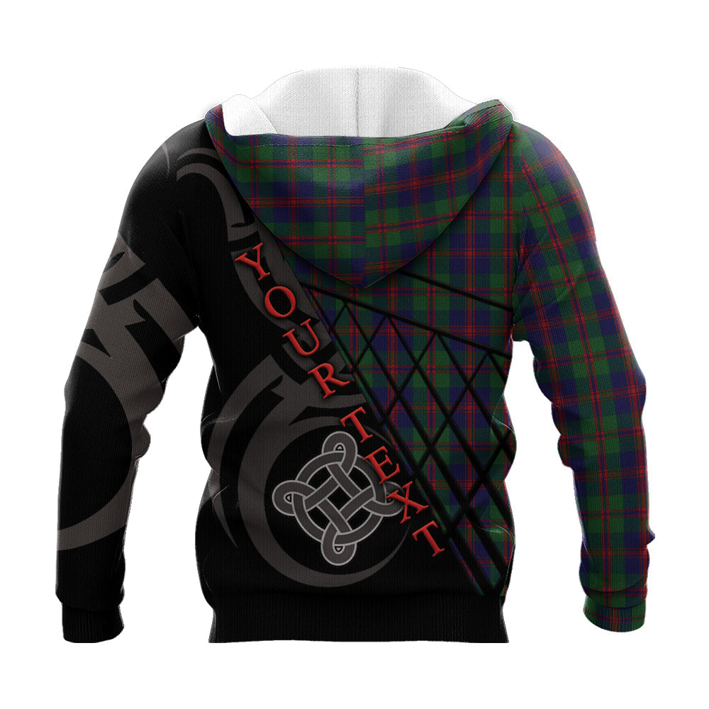 Printivon Robertson 01 Knitted Hoodie Pattern Celtic Custom Text