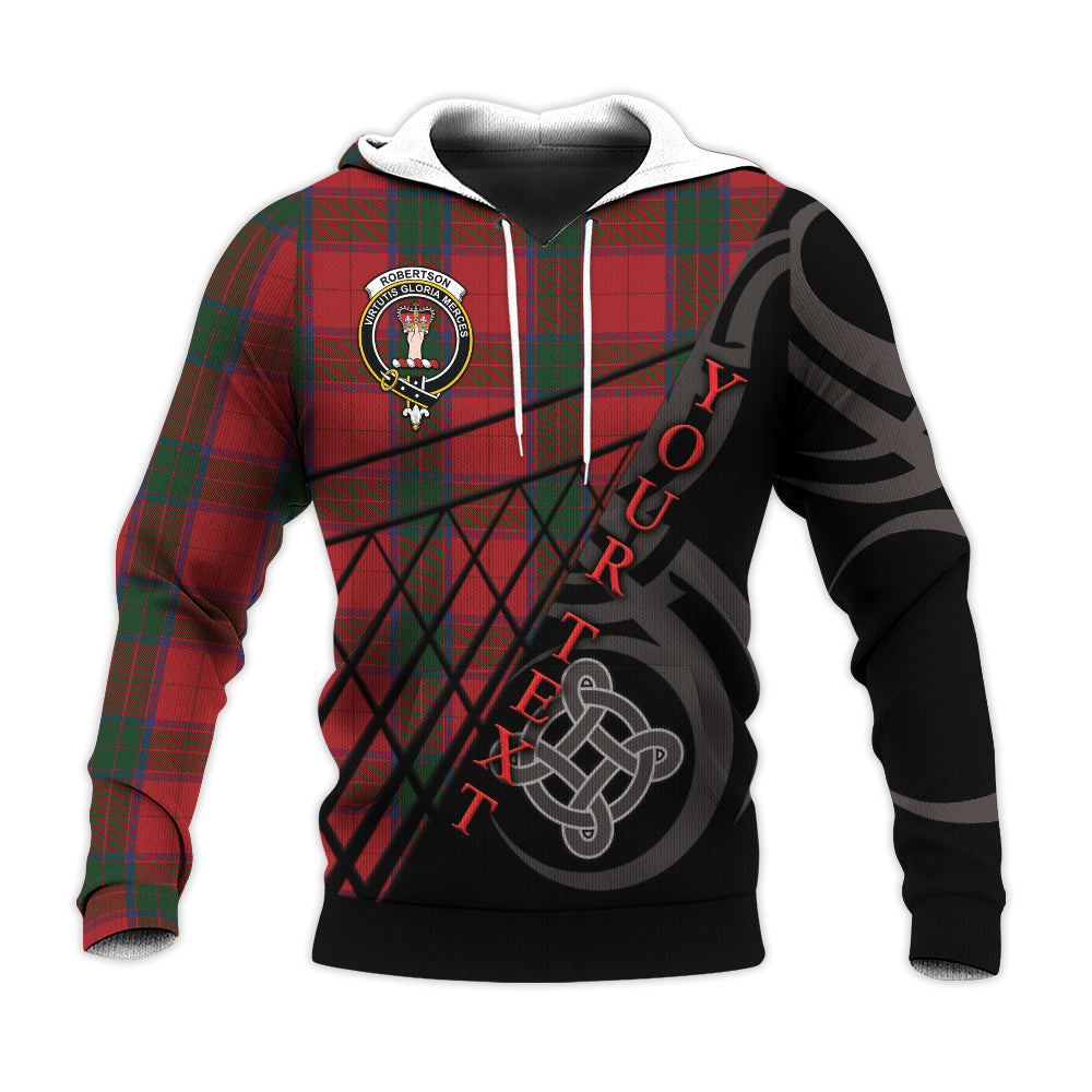 Printivon Robertson 04 Knitted Hoodie Pattern Celtic Custom Text