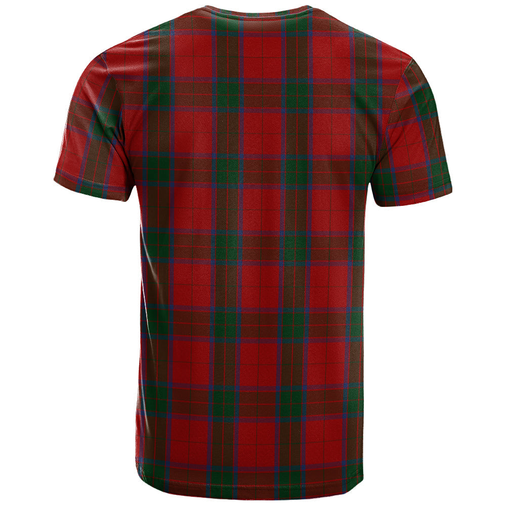 Printivon Robertson 04 Clan DNA In Me Tartan Crest T Shirt