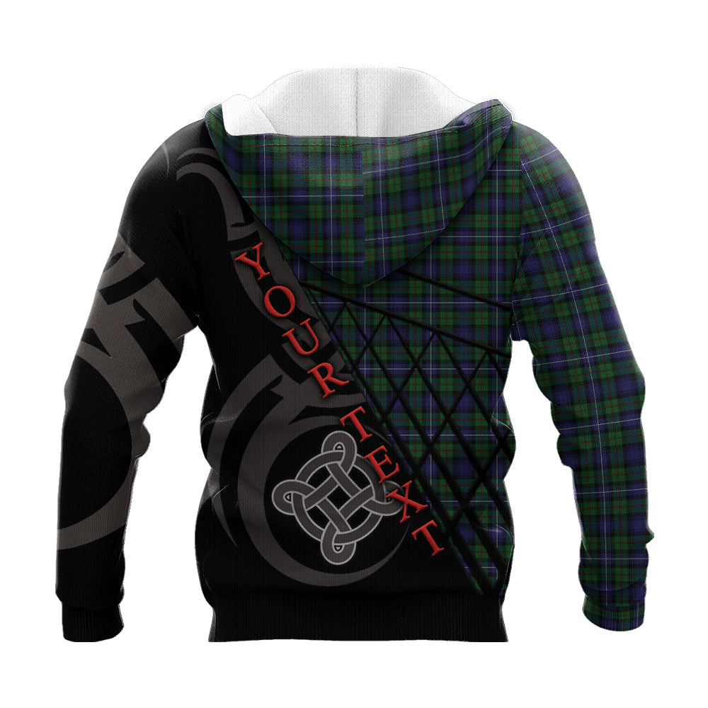 Printivon Robertson Hunting 01 Knitted Hoodie Pattern Celtic Custom Text