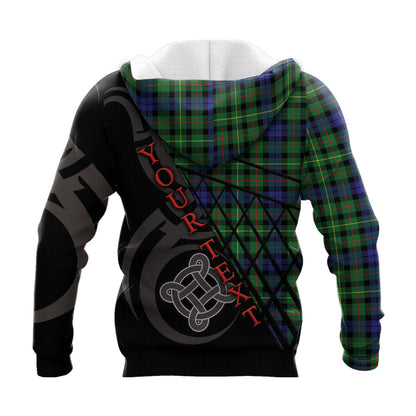 Printivon Rollo Modern Knitted Hoodie Pattern Celtic Custom Text