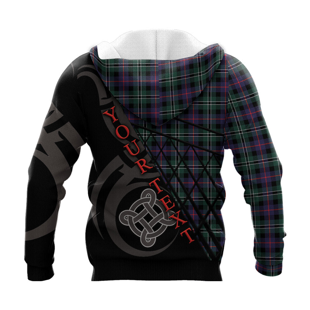 Printivon Rose Hunting Modern Knitted Hoodie Pattern Celtic Custom Text