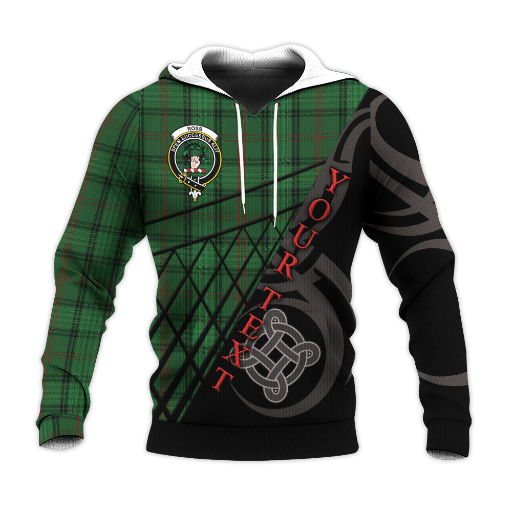 Printivon Ross Hunting 03 Knitted Hoodie Pattern Celtic Custom Text