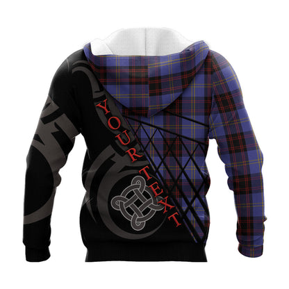 Printivon Rutherford Knitted Hoodie Pattern Celtic Custom Text