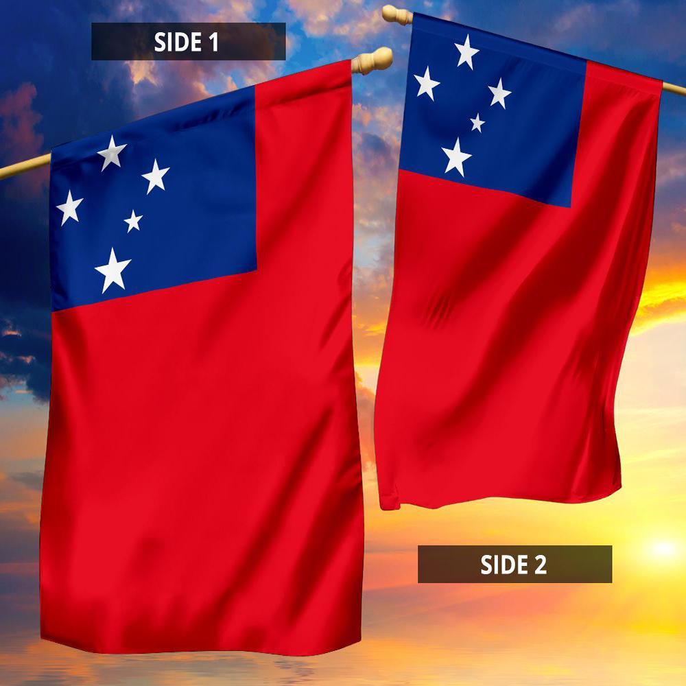 Samoa Flag Flag Of Samoa