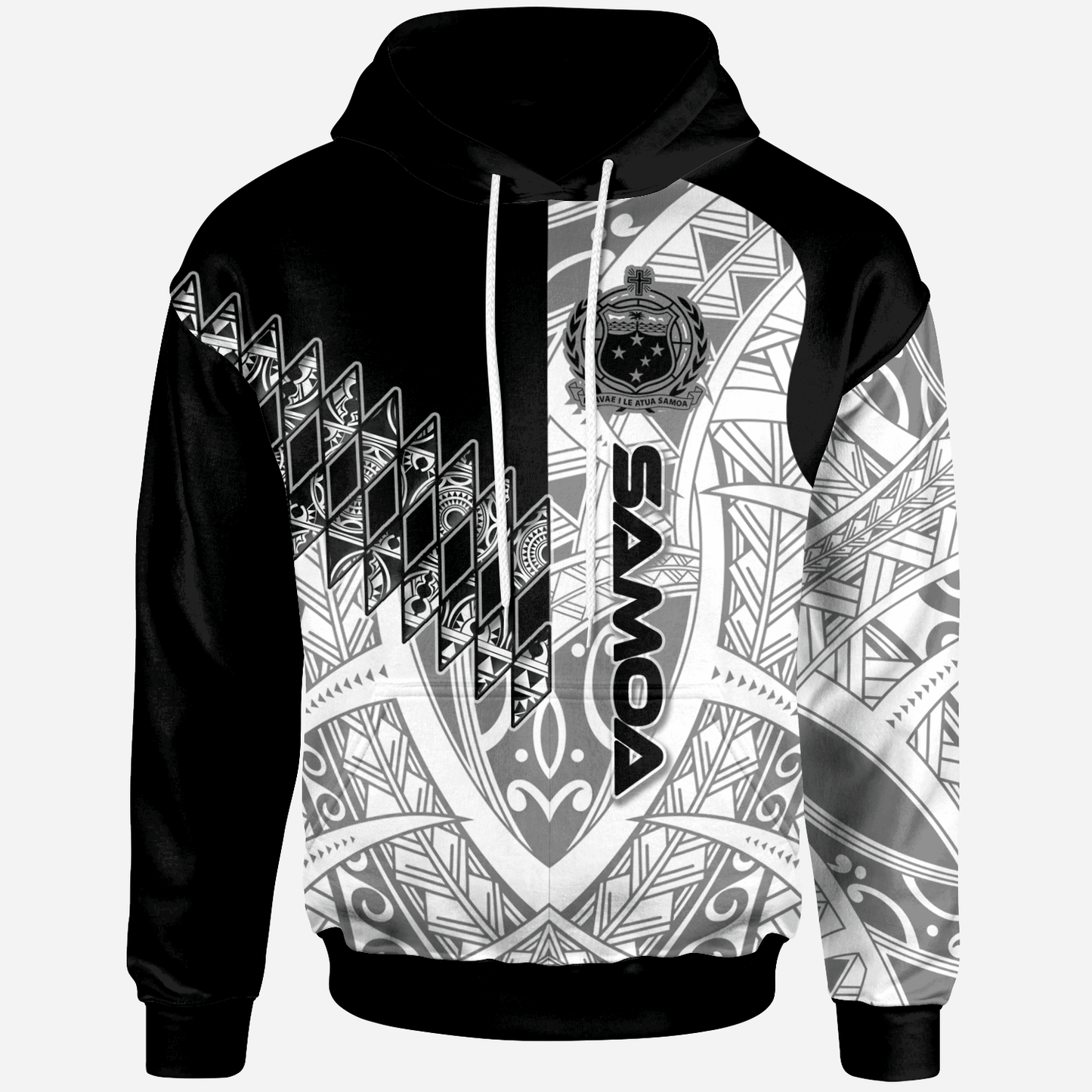 Samoa Hoodie Symmetry Style