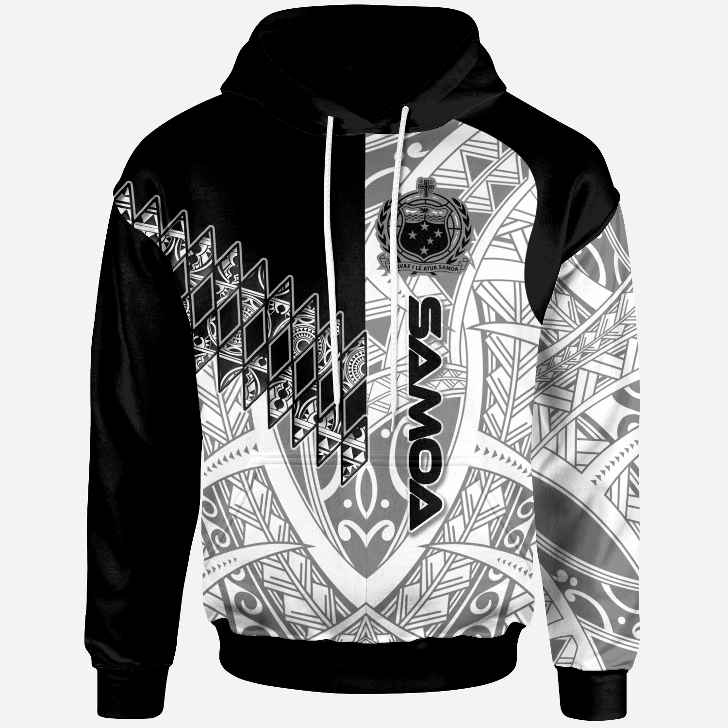 Samoa Hoodie Symmetry Style