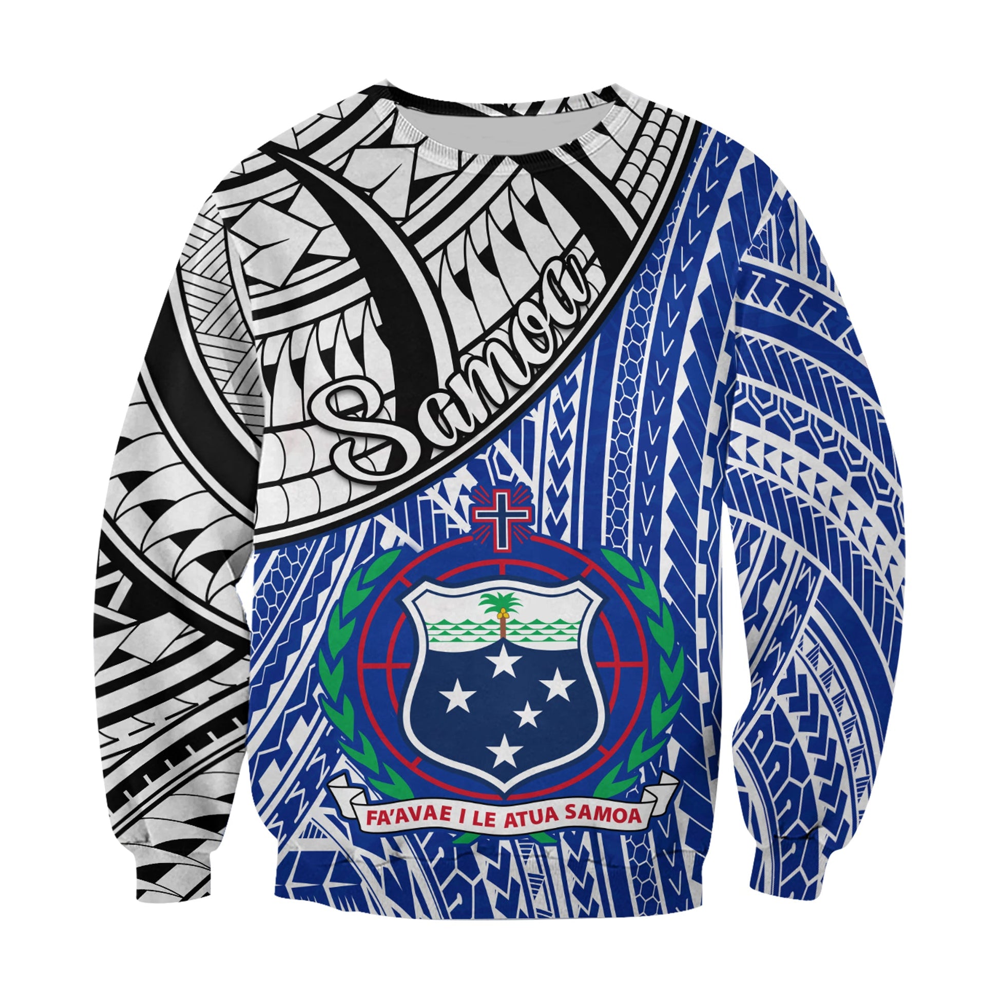 Samoa Sweatshirt Samoan Pattern Newest