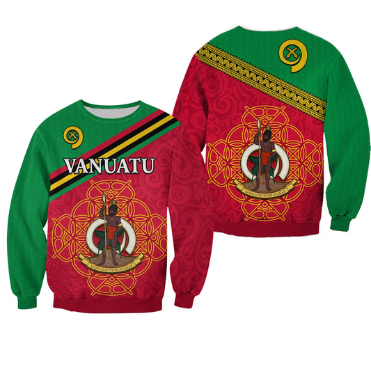 Vanuatu Sweatshirt Pattern Sand Drawing