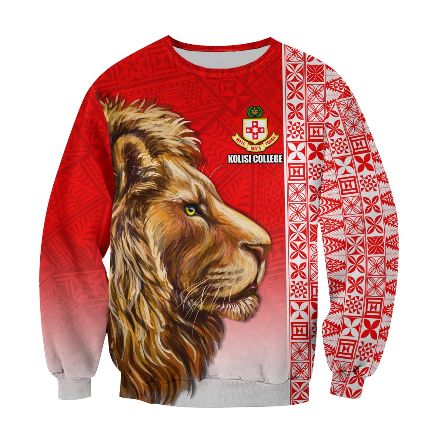 Kolisi Tonga College Atele Sweatshirt Home of the Lions