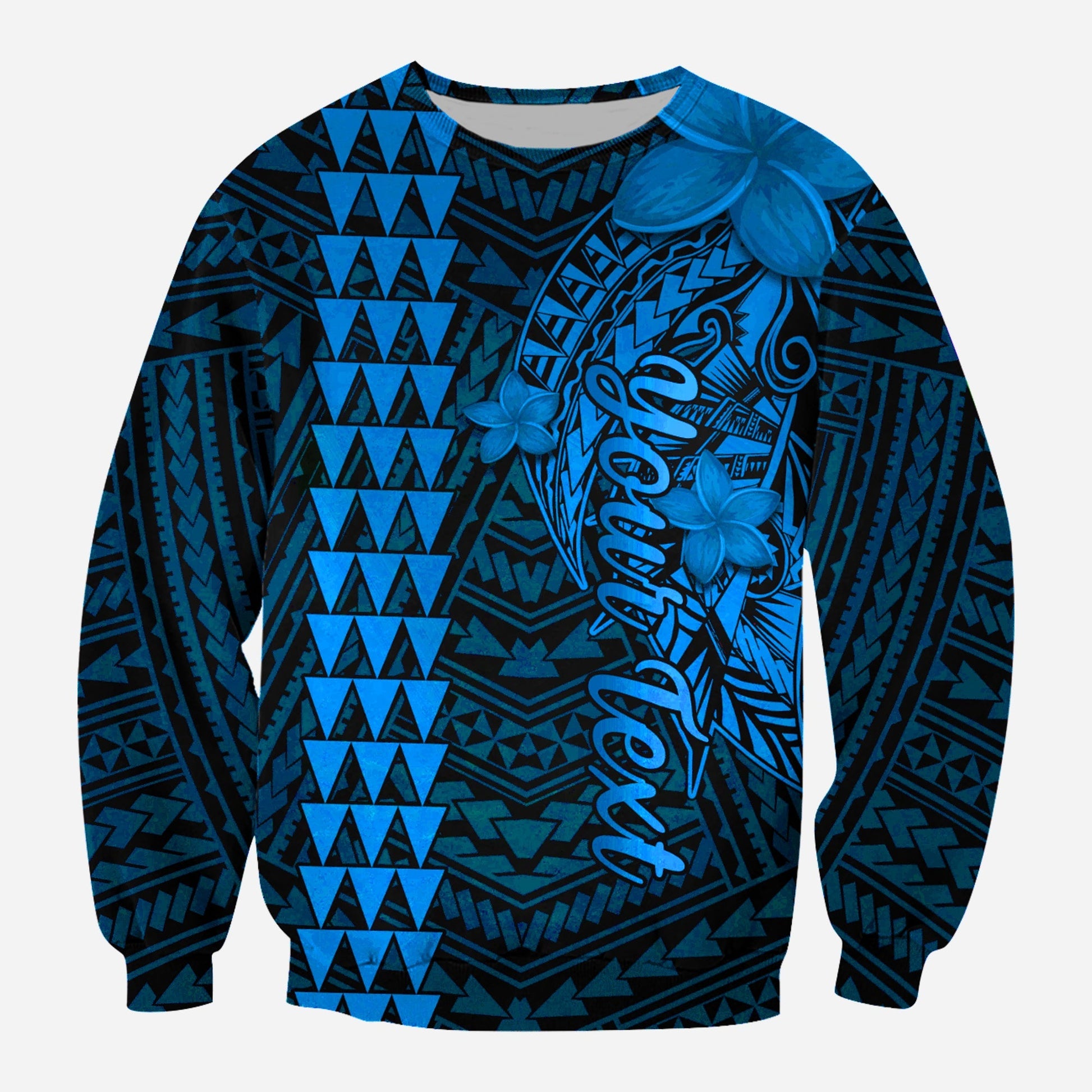 Custom Personalised Hawaii Sweatshirt Kakau Kanaka Maoli Combine Polynesian Shark Ver.03