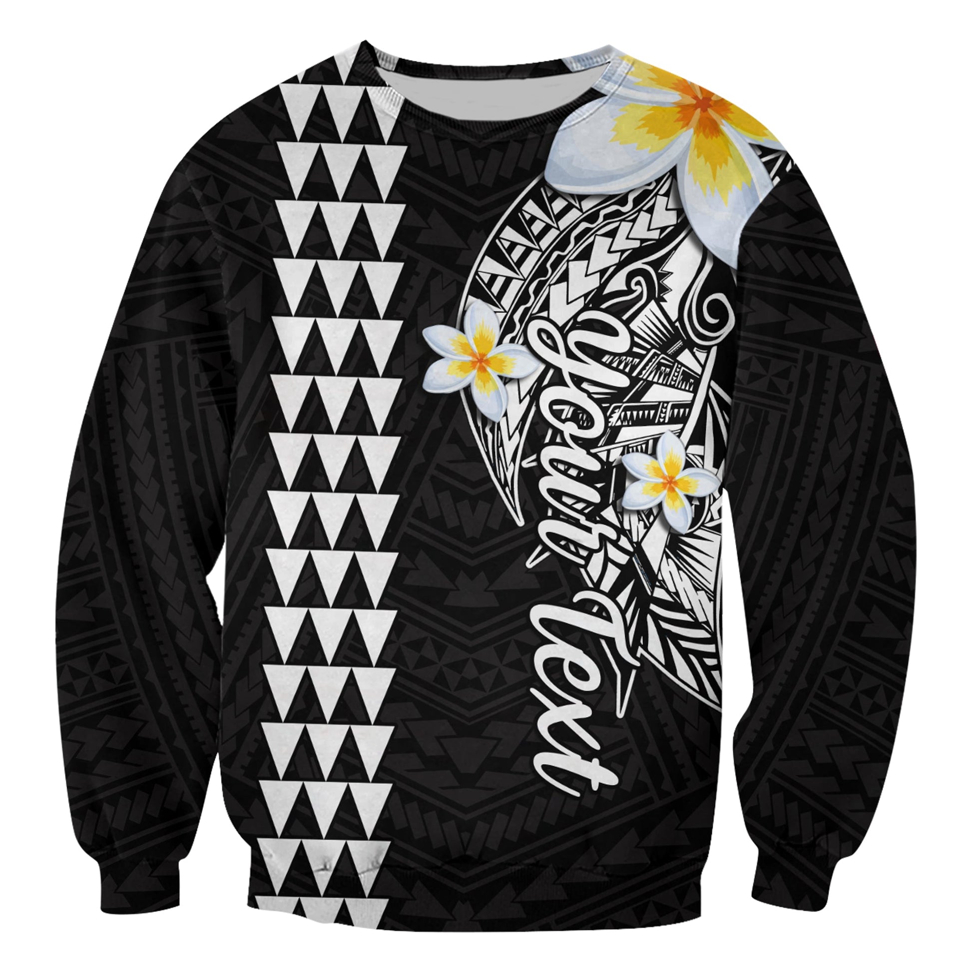 Custom Personalised Hawaii Sweatshirt Kakau Kanaka Maoli Combine Polynesian Shark Ver.07