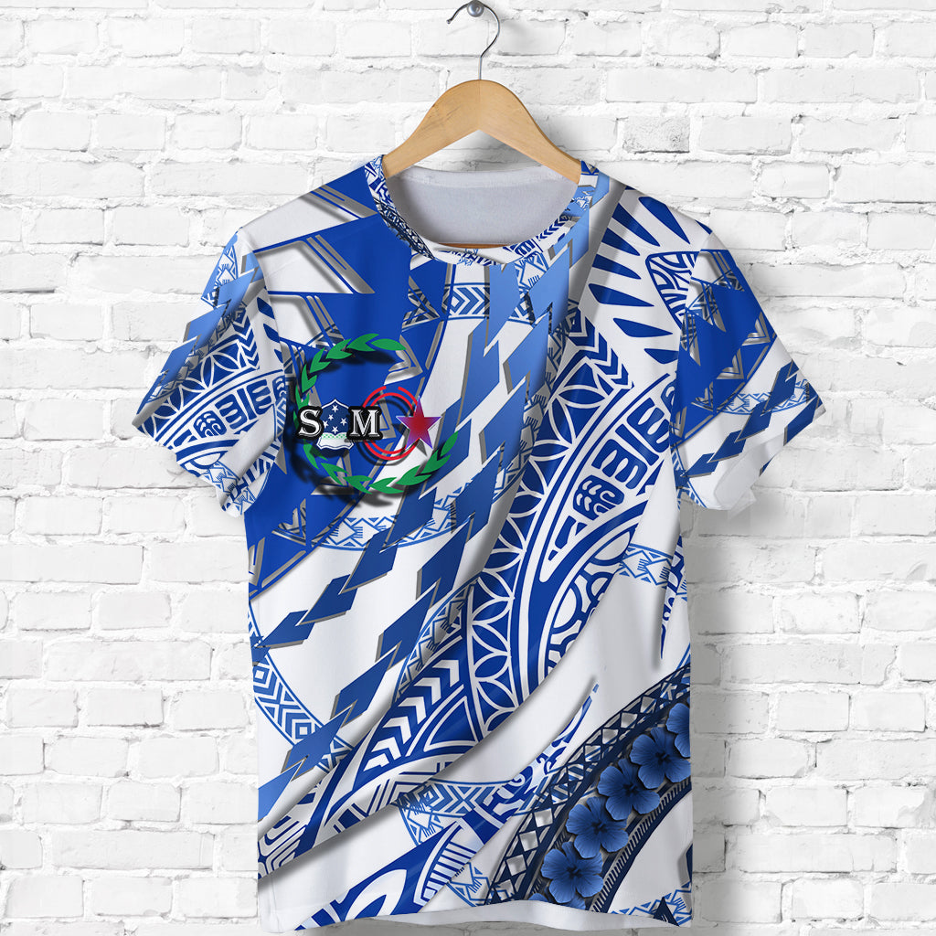 Samoa T Shirt Artsy Style - White Samoa Coat Of Arms Shirt