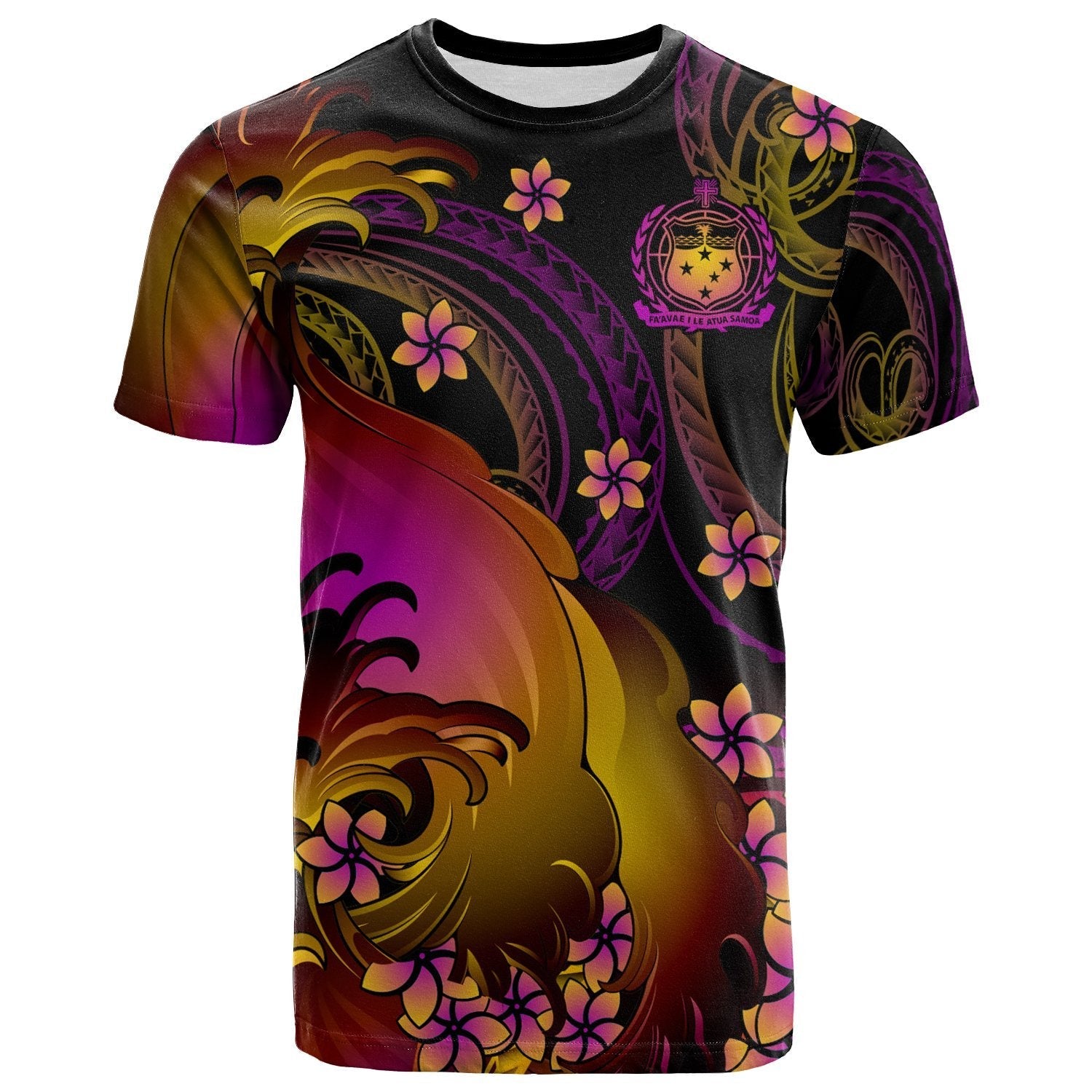 Samoa T-Shirt - Samoa In Wave