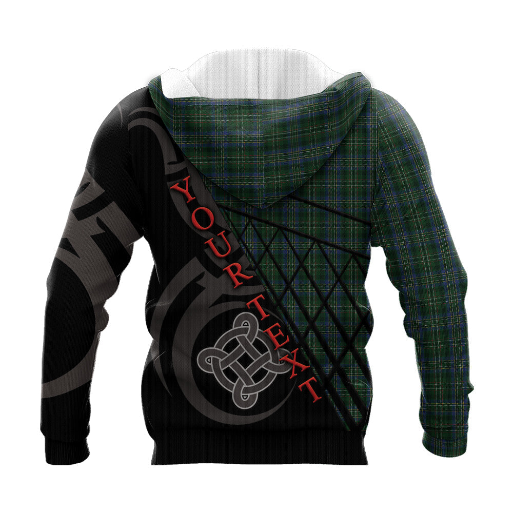 Printivon Scott Hunting 02 Knitted Hoodie Pattern Celtic Custom Text