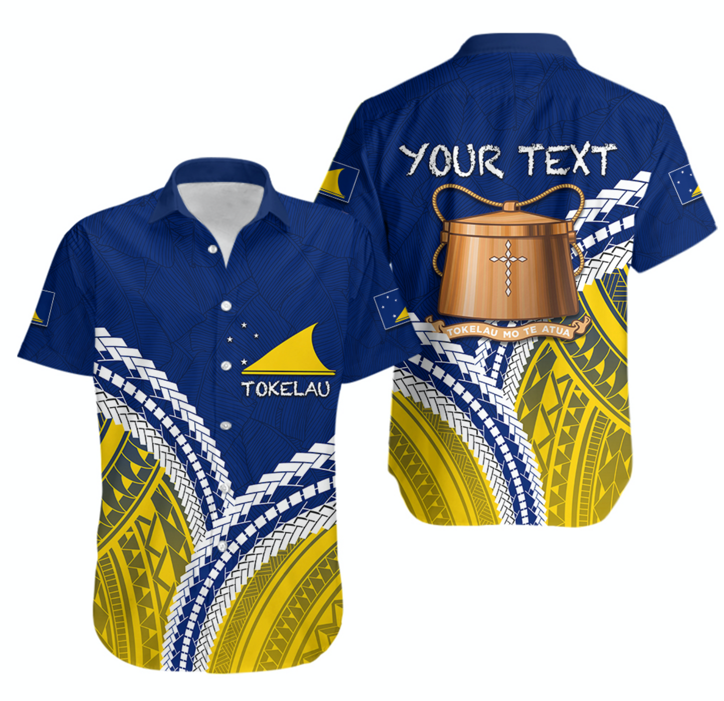 Custom PersonalisedTokelau Hawaiian Shirt