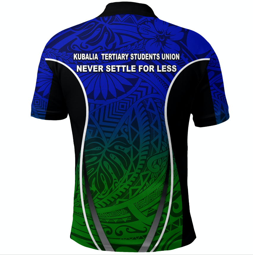 Papua New Guinea Kubalia Tertiary Students Union Polo Shirt Blue