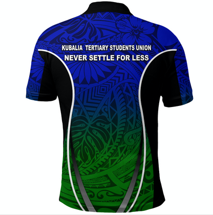 Papua New Guinea Kubalia Tertiary Students Union Polo Shirt Blue