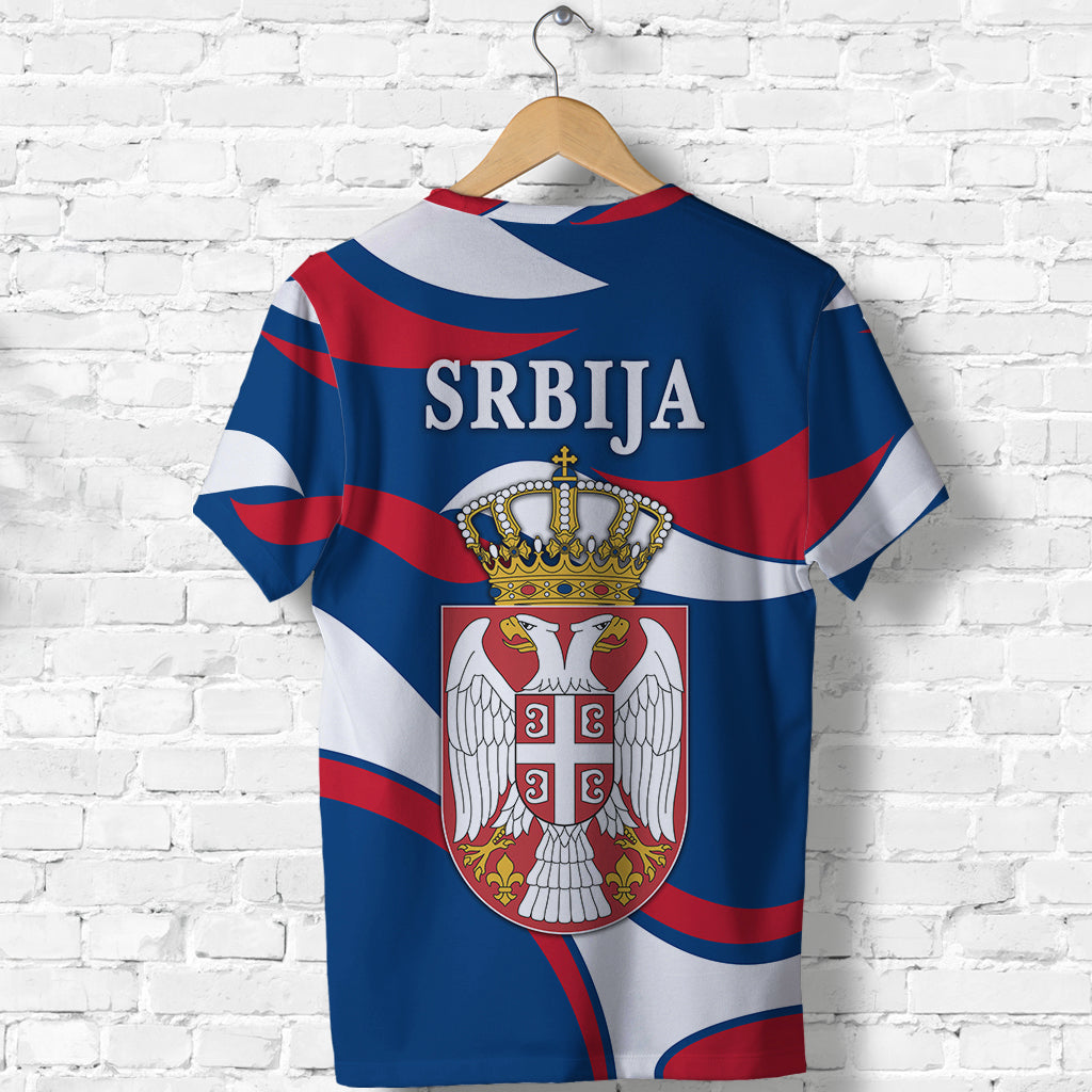 Serbia T Shirt Sporty Style