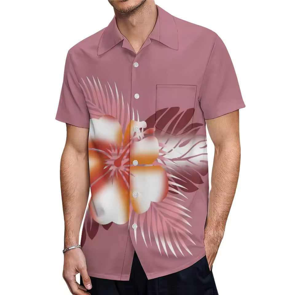 Polynesian Tribe Fishtail Dress Matching Outfit For Couple Polynesian Tribal Pattern Printed Dress And Hawaiian Shirt Outfit Set