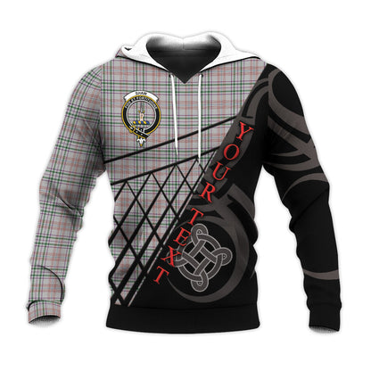 Printivon Shaw Dress Knitted Hoodie Pattern Celtic Custom Text