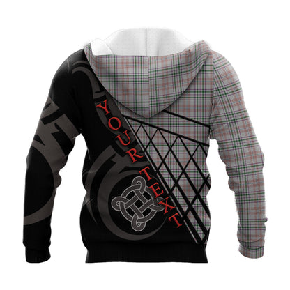 Printivon Shaw Dress Knitted Hoodie Pattern Celtic Custom Text