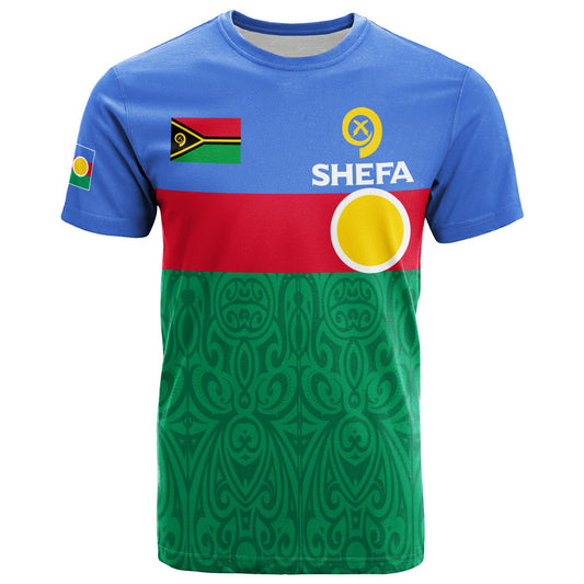 Vanuatu Shefa Province T-Shirt - Flag Style -