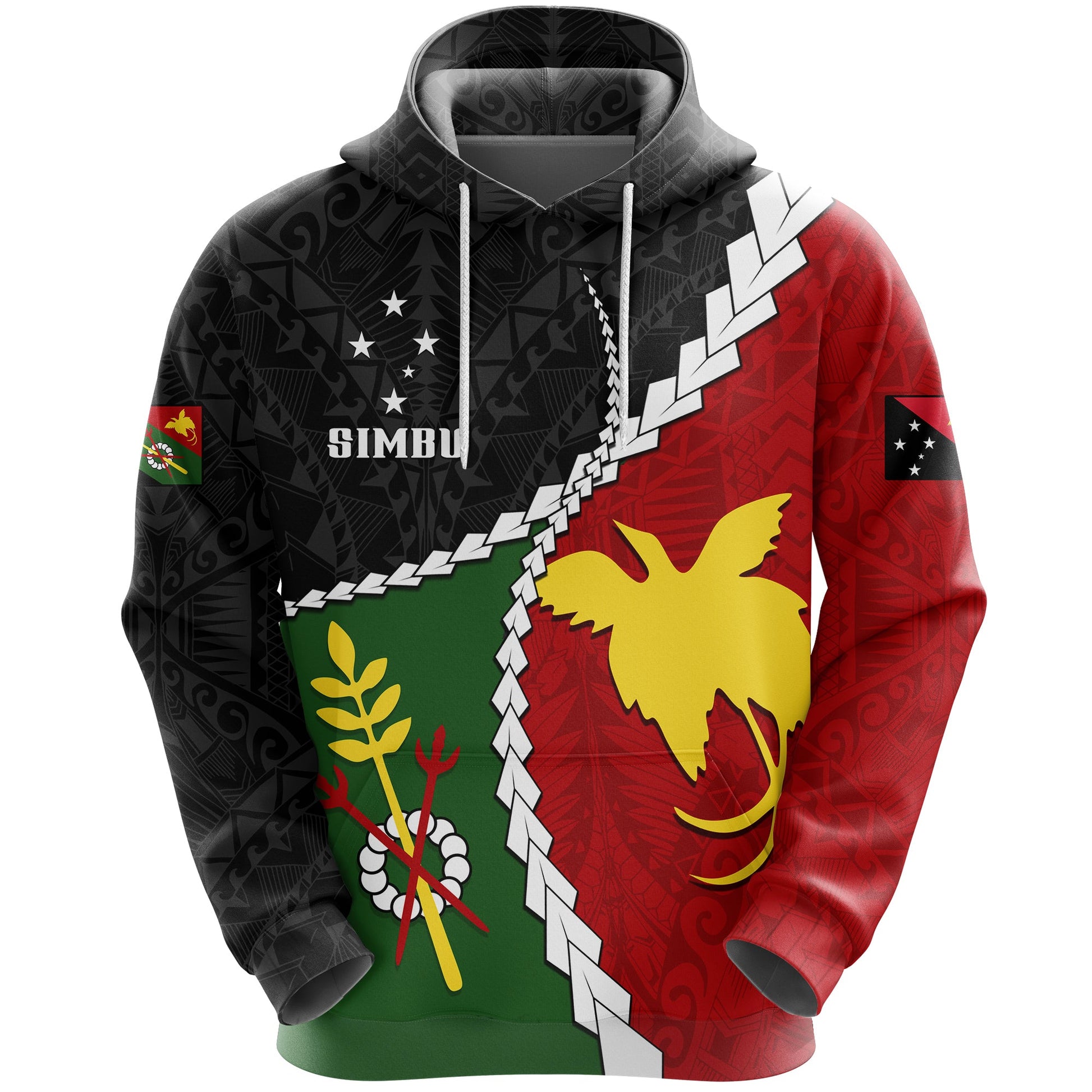 Simbu Papua New Guinea Tribal Hoodie