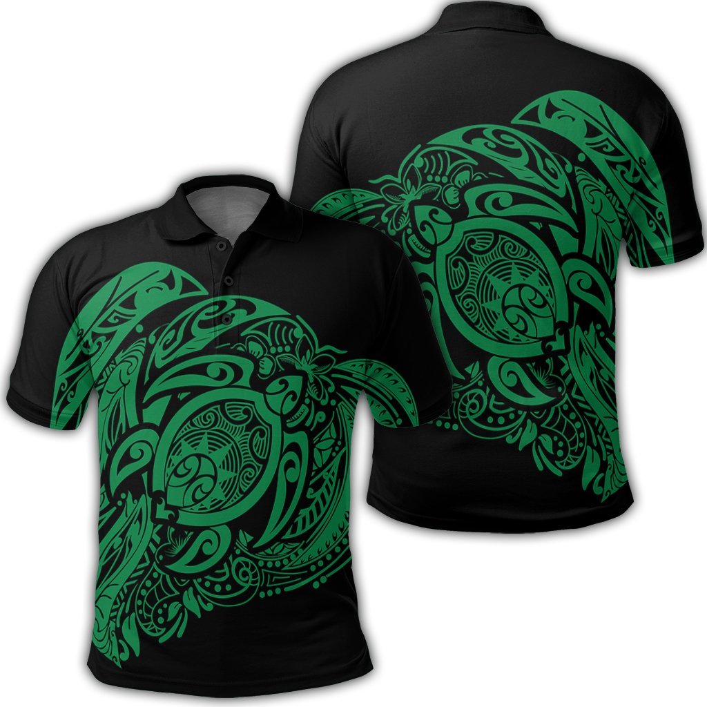 Simple Polo Shirt Green AH