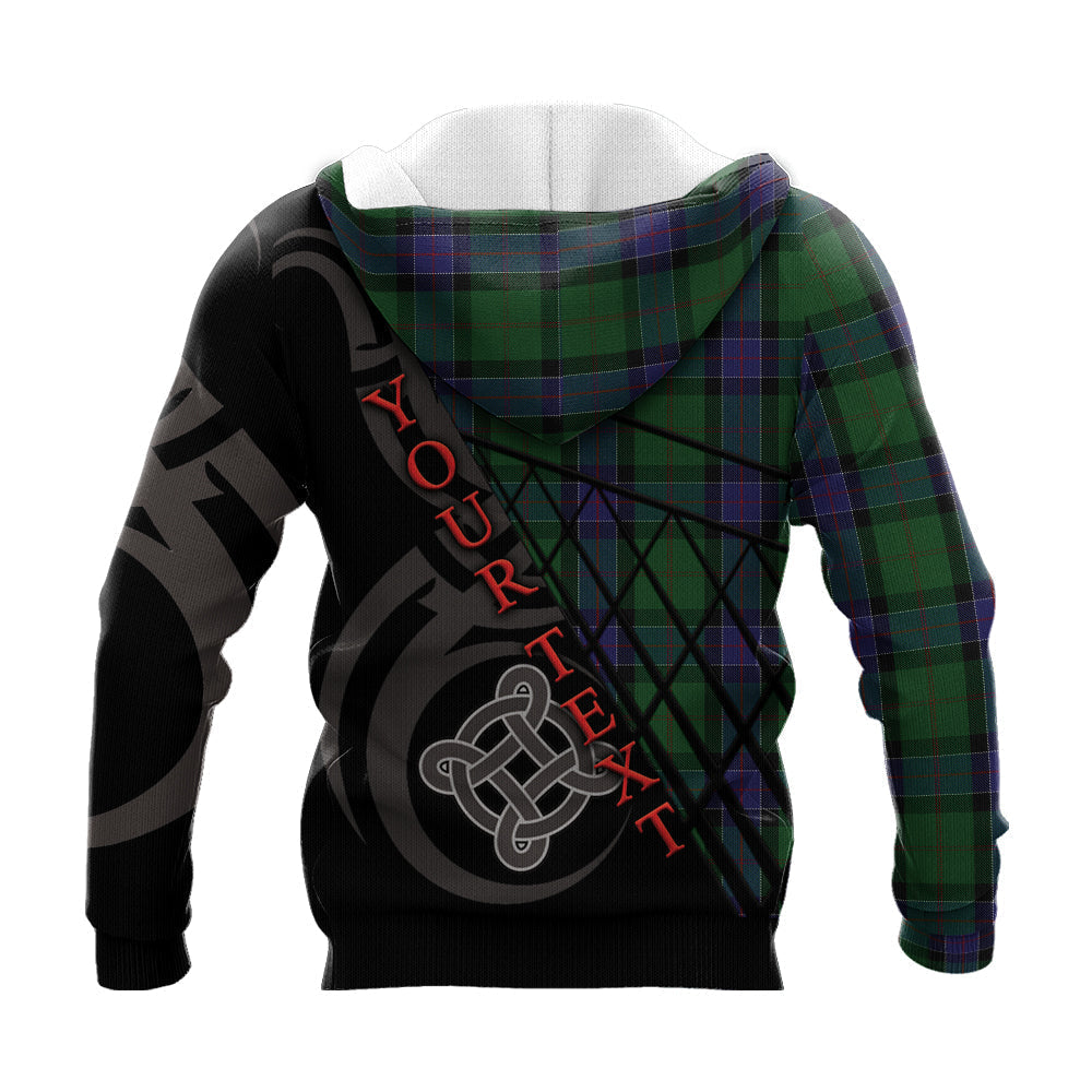 Printivon Sinclair Hunting 02 Knitted Hoodie Pattern Celtic Custom Text