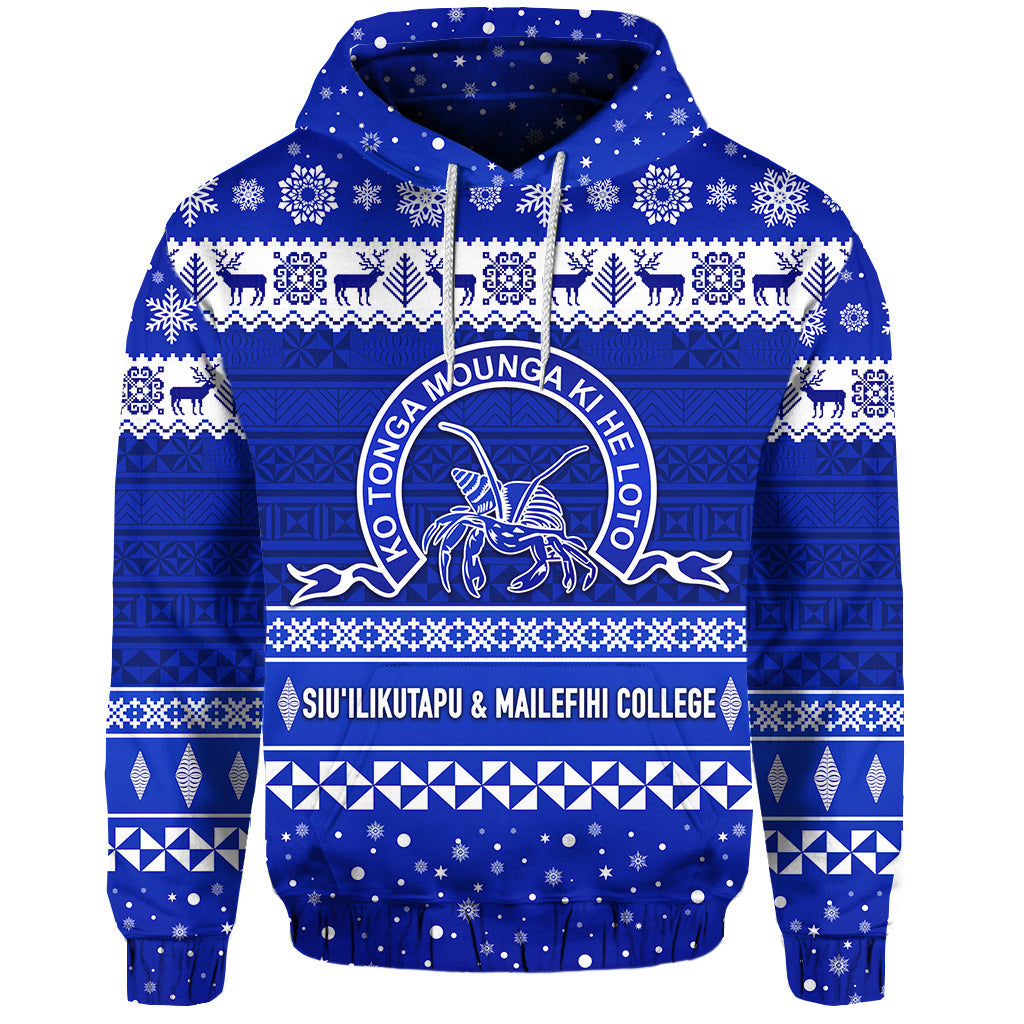 ( Personalised) Siu'ilikutapu & Mailefihi College Christmas Hoodie Simple Style
