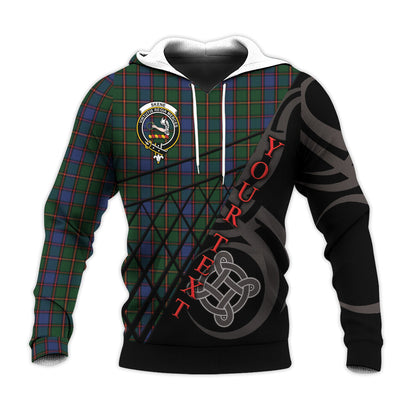 Printivon Skene 01 Knitted Hoodie Pattern Celtic Custom Text