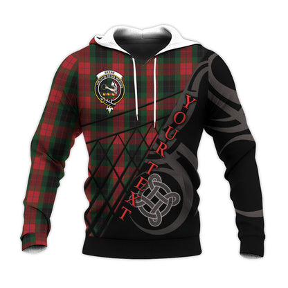 Printivon Skene Of Cromar 02 Knitted Hoodie Pattern Celtic Custom Text