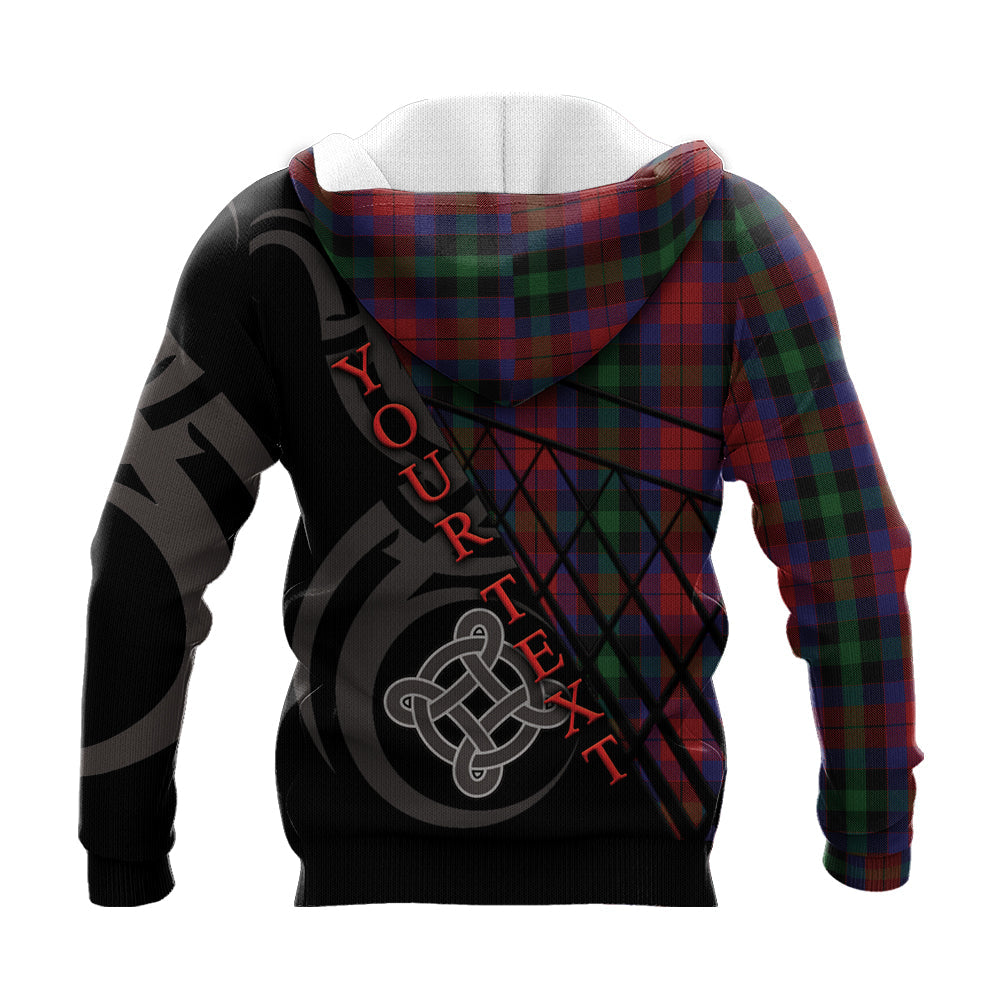 Printivon Skene Of Cromar 03 Knitted Hoodie Pattern Celtic Custom Text
