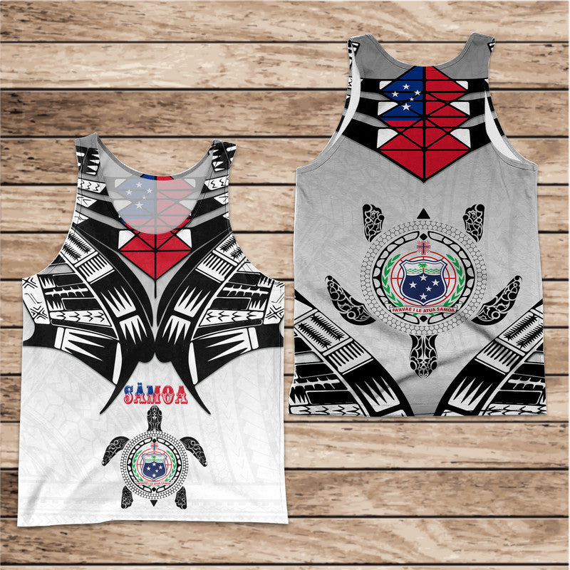 Samoa Black Saturday Men Tank Top Visual Arts