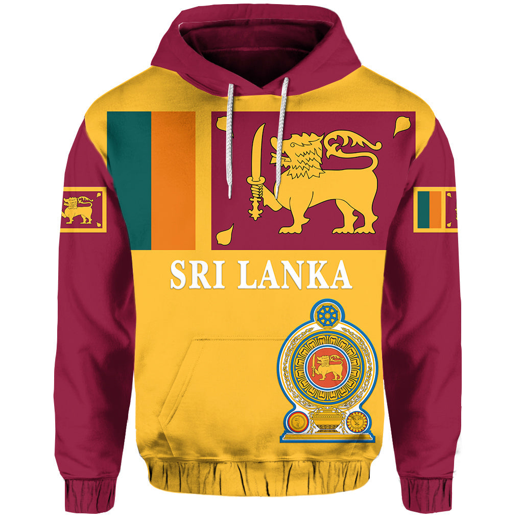 Sri Lanka Hoodie Flag Vibes