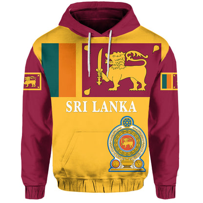 Sri Lanka Hoodie Flag Vibes
