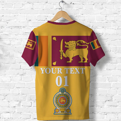 Custom Sri Lanka T Shirt Flag Vibes