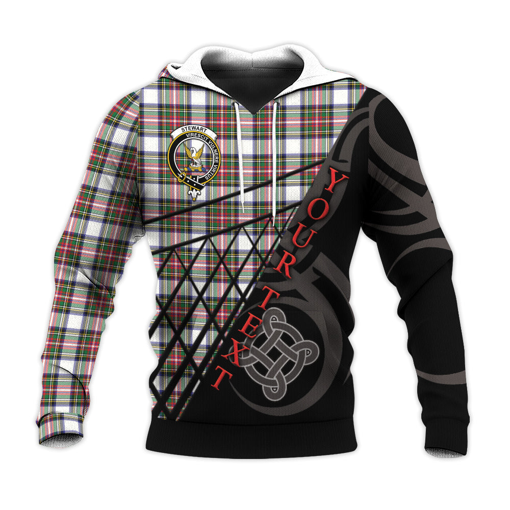Printivon Stewart Dress Modern Knitted Hoodie Pattern Celtic Custom Text
