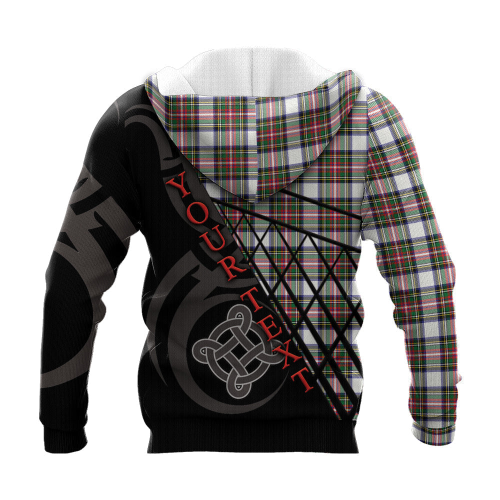 Printivon Stewart Dress Modern Knitted Hoodie Pattern Celtic Custom Text