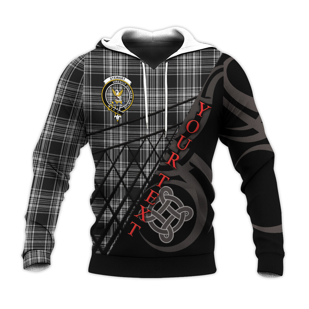 Printivon Stewart Mourning 02 Knitted Hoodie Pattern Celtic Custom Text